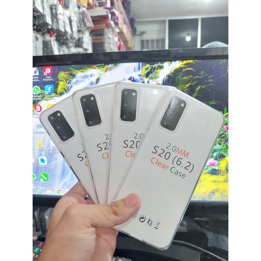 SoftCase OEM Transparan Samsung S8 S9 Plus S20 S8Plus S9Plus UltraThin 2.0mm SUPER CLEAR