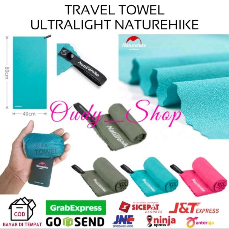 Handuk Lipat Quickdry Naturehike Travel Towel Ultralight Praktis