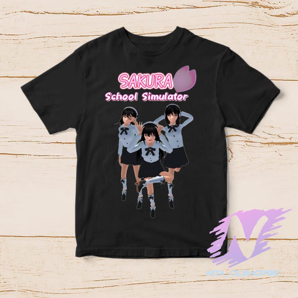 baju kaos anak sakura school simulator kaos sakura