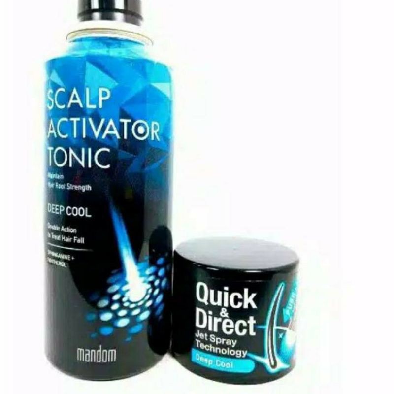 Mandom Hair Tonic Scalp Activator Deep Cool 150ml