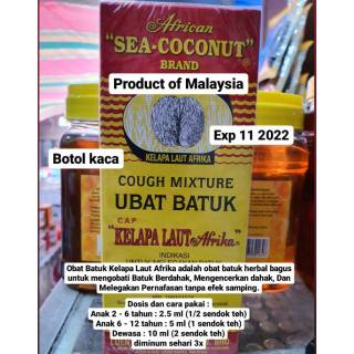 African Sea-Coconut Brand - Obat Batuk Herbal kelapa laut 