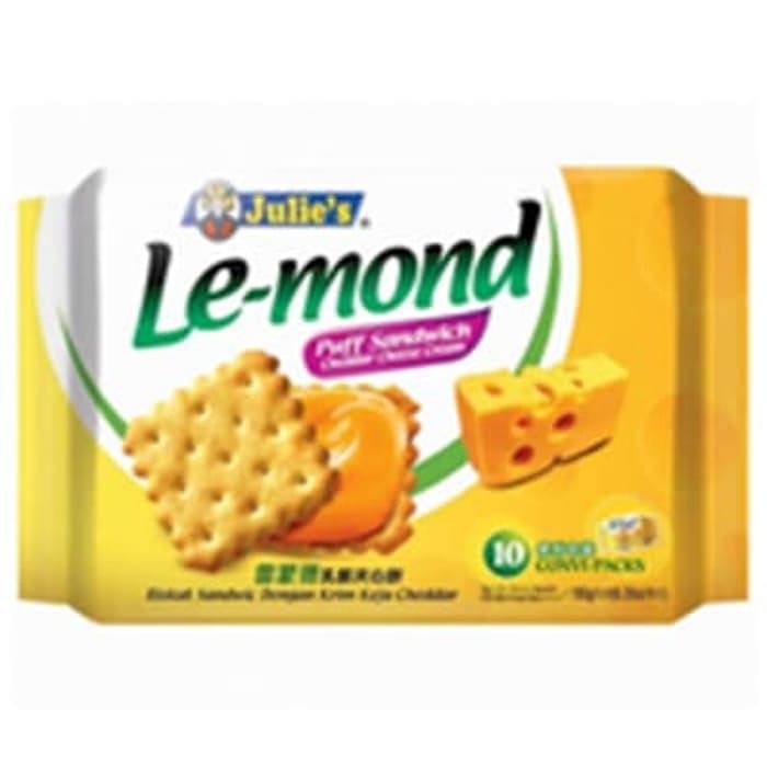 

#HANDCARRY Julie's Lemond Puff Sandwich Cheese 10sX18g - UFOHCR0747