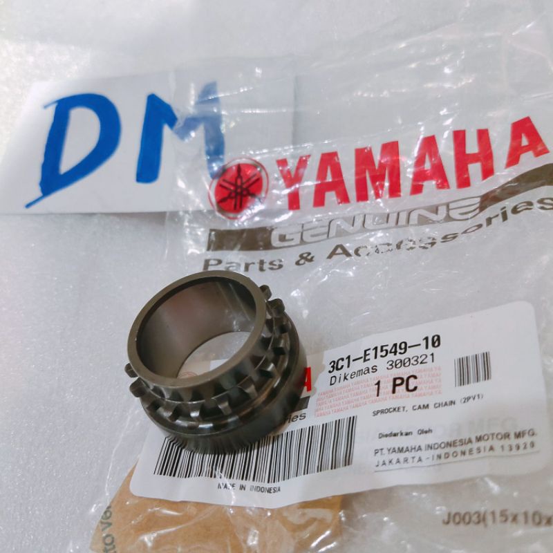 gear kruk as gigi sentrik bawah Vixion Jupiter Mx R15 Mx King 3C1-E1549-10 asli original Yamaha