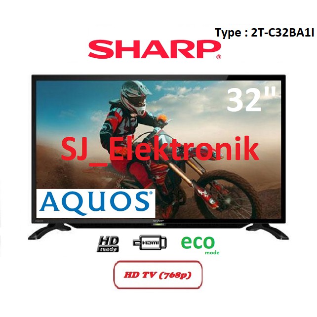 (KHUSUS LUAR KOTA) LED TV Sharp 32 Inch 2T-C32BA1I / 32BA1 AQUOS