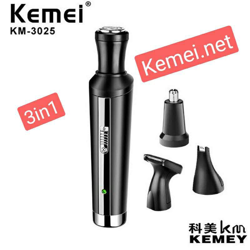 kemei KM-3025 4 in 1electric hair trimmer nose trimmer beard
