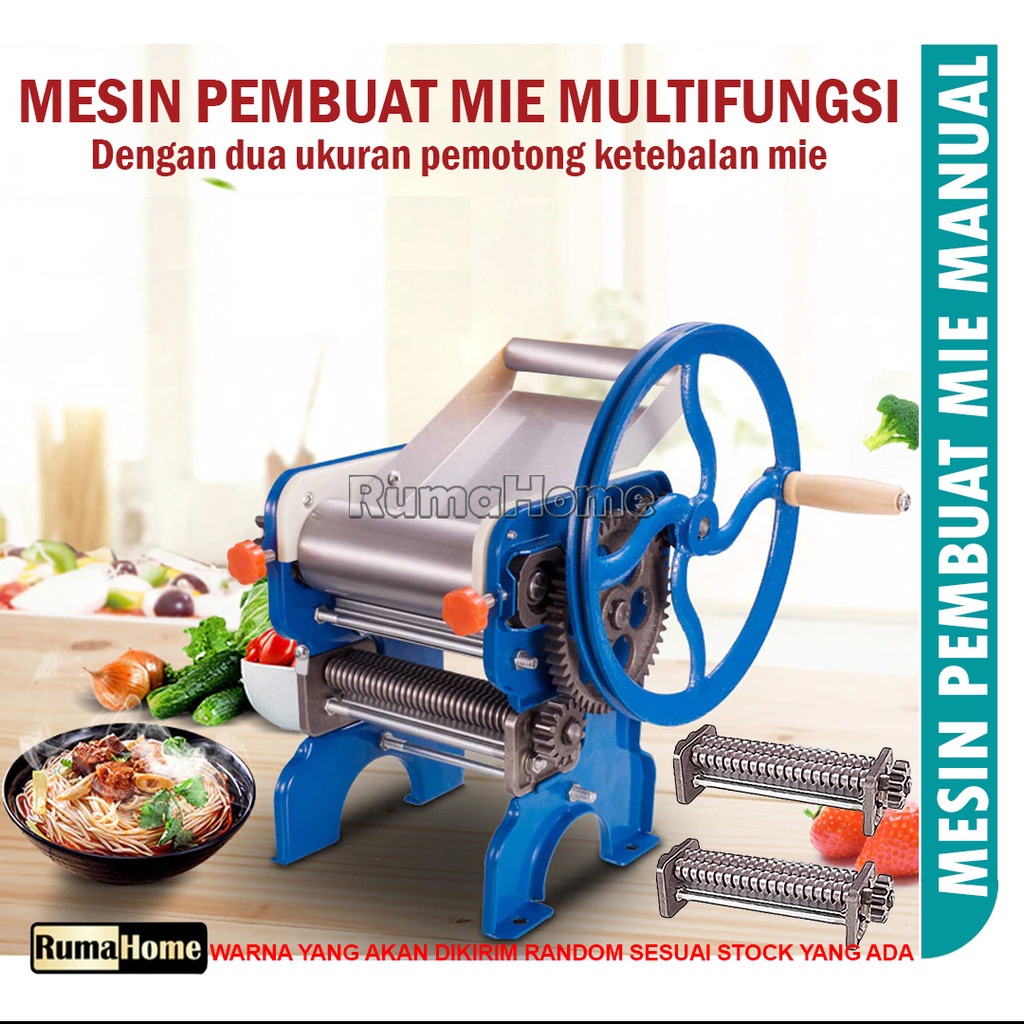 MANUAL-150-4 mesin Penggiling Mie / pembuat mie / Noodle Maker / Mesin Cetak Mie / alat pembuat mie