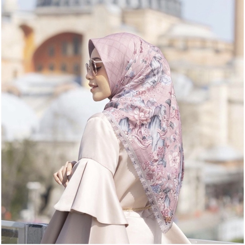 Nirwana Scarf - Gala Black, Sekar White, Desir Latte, Desir Rose by Vanilla Hijab