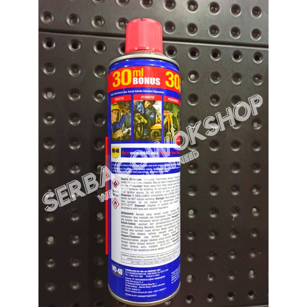 WD 40 WD40 Pelumas Anti Karat Serbaguna Lubricant 412 ml 12.9 Oz Khusus Area Jawa Termurah