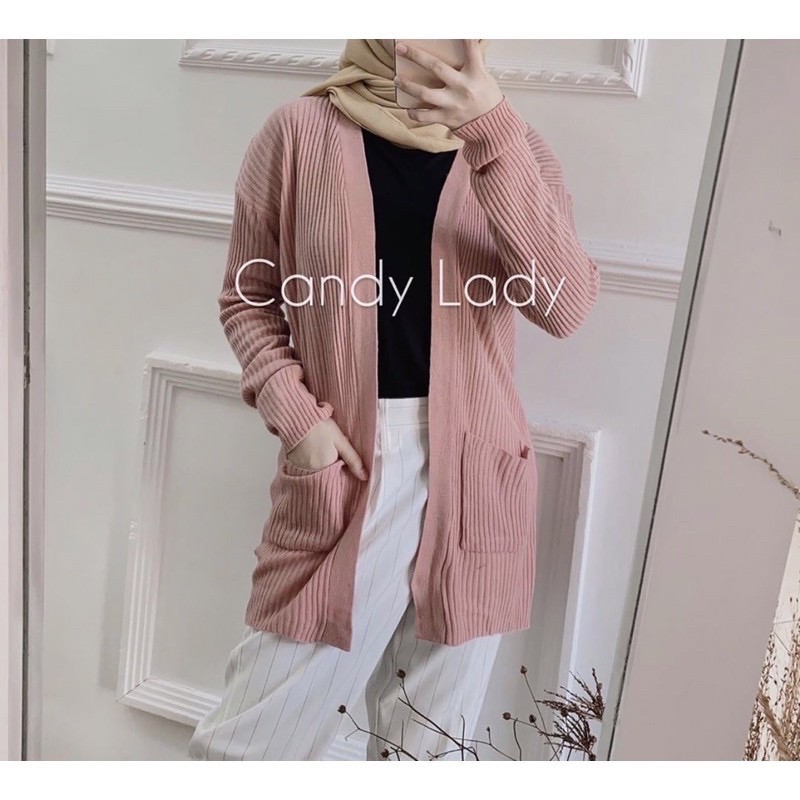 HSS - VEGA CARDI RAJUT //BELLE SWEATER // AGEA CARDI  // cardy Belle STRADIVAR*US // #boxysweater-3