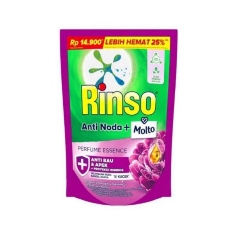 RINSO + MOLTO SABUN CAIR 565ML KEMASAN BARU