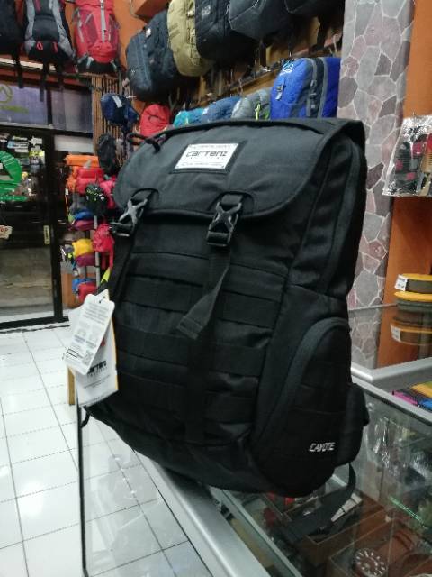 Tas Ransel Cartenz Tactical Backpack Laptop Cayote Original