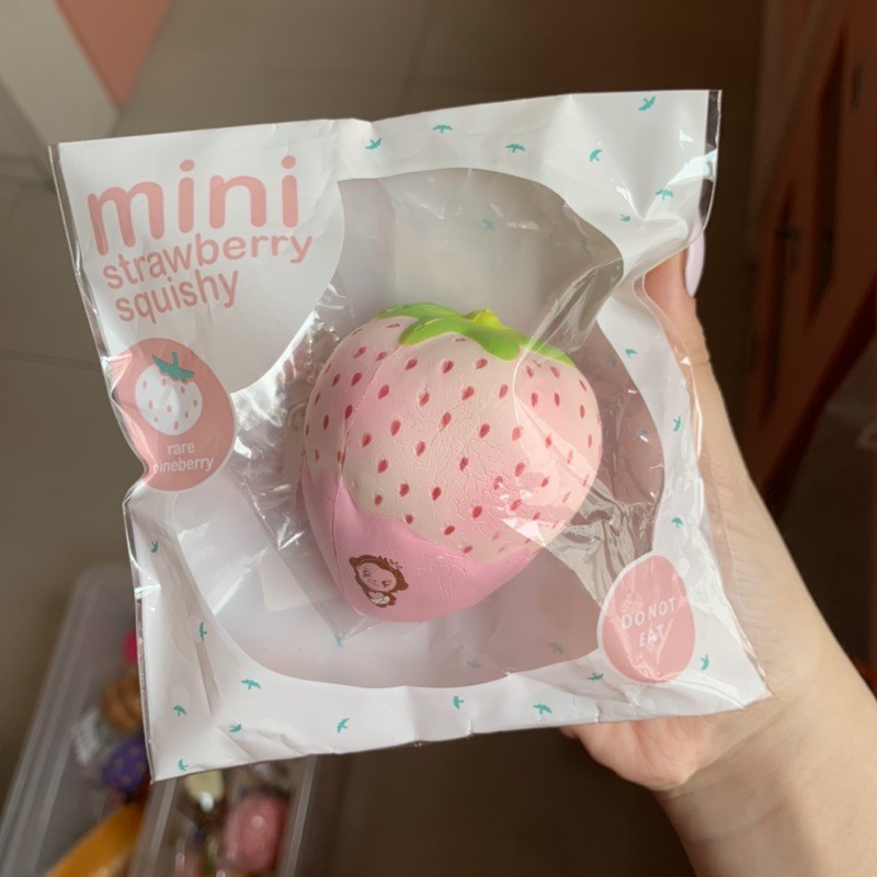 puni maru mini strawberry squishy