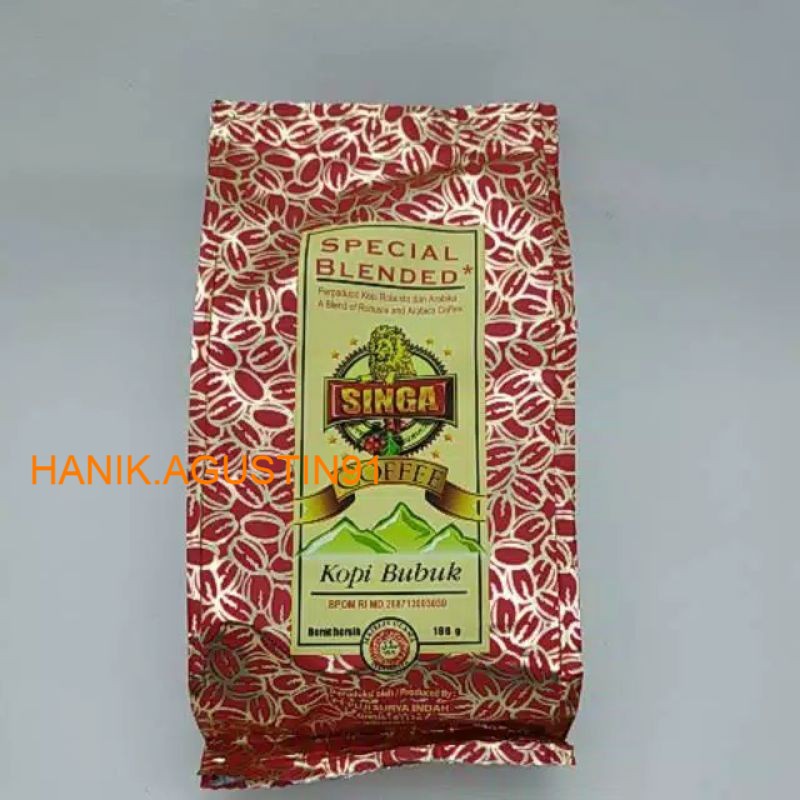 

Kopi Singa Special Blended 180gr SS91