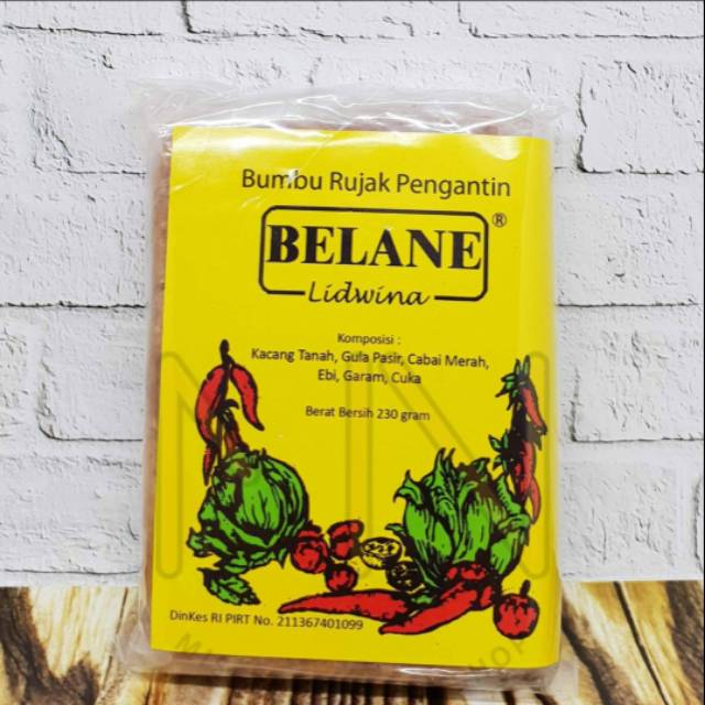 

Bumbu Rujak Pengantin Belane Lidwina