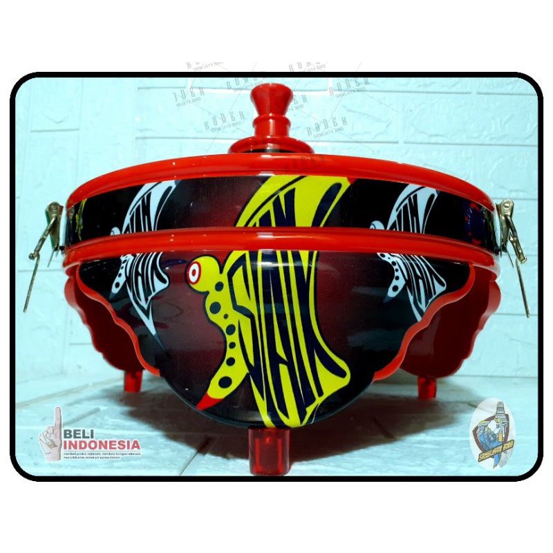 TEBOK LOVEBIRD PVC MOTIF SLANK