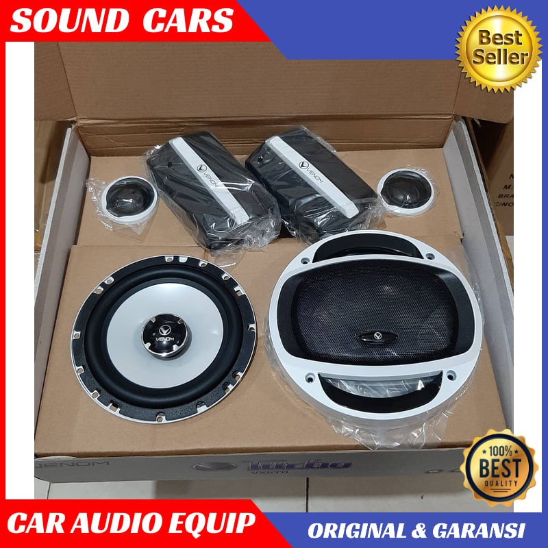Speaker Split 6" VENOM TURBO Best Quality Garansi Original