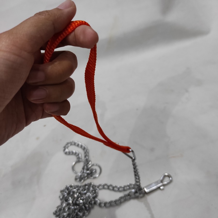 Rantai leher anjing besi dog chain 2mm 2 mm