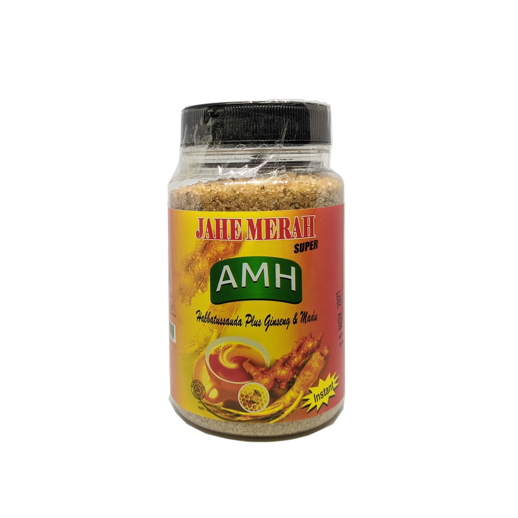 

Jahe Merah Super Amanah AMH 220gr | Jahe Merah Super Amanah AMH ORIGINAL Habbatussauda Plus Ginseng