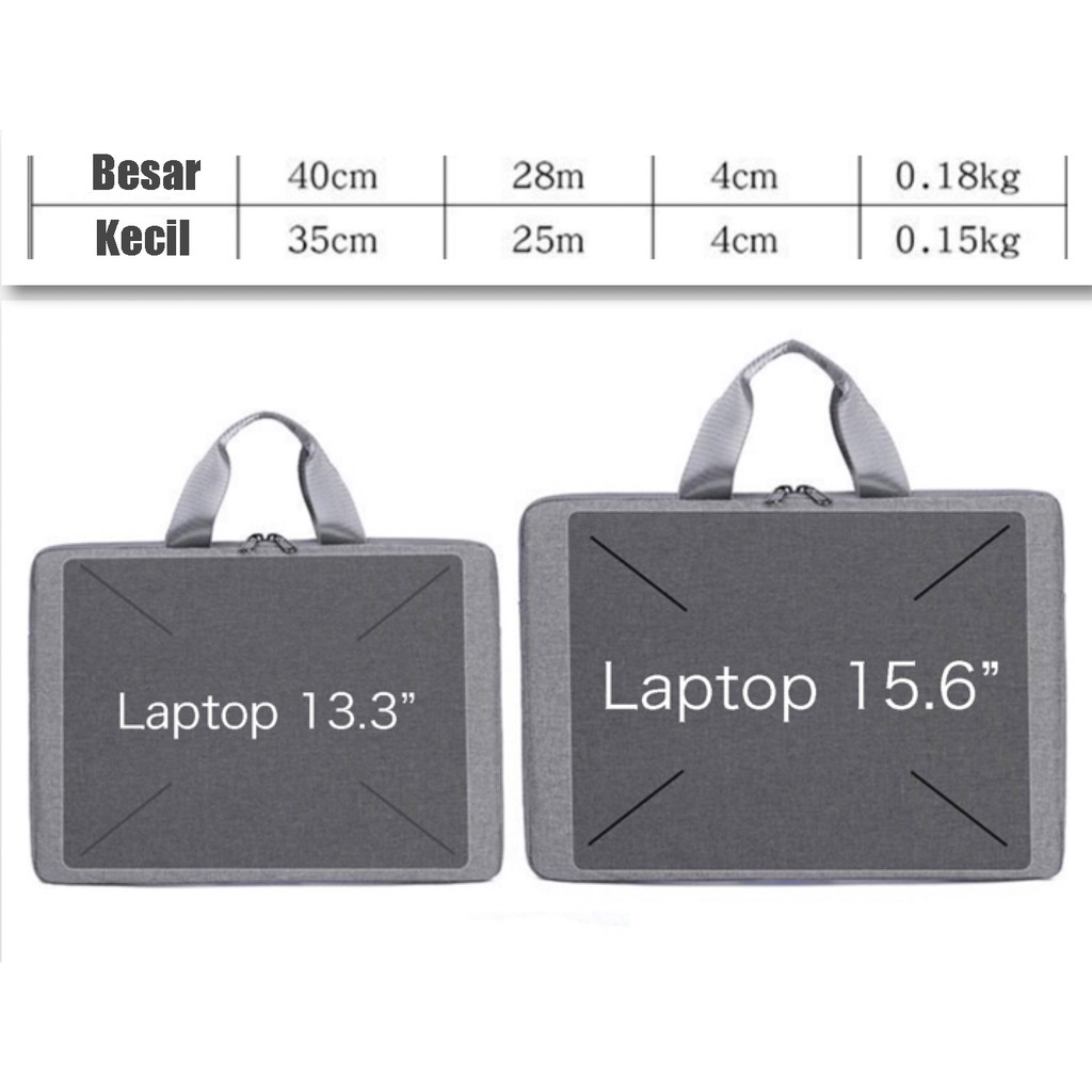 WYK85 Tas Laptop Jinjing Softcase Macbook Notebook Case Bag Impor TKM