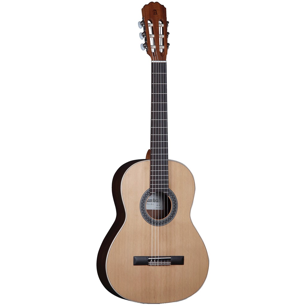 Alhambra Gitar Akustik (3/4) Open Pore Cadete / Senorita - Natural + Softcase