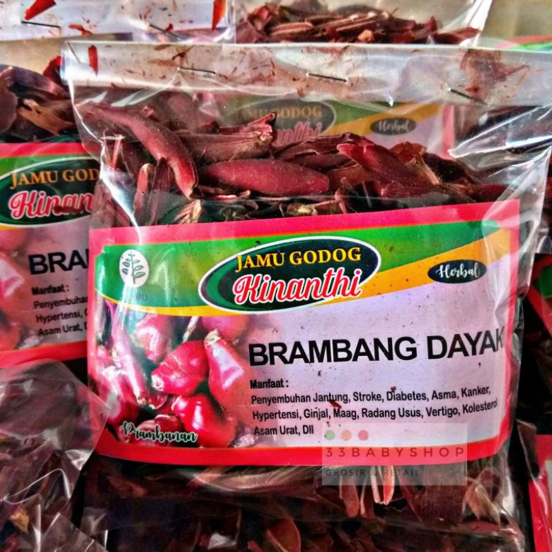 Bawang  Berambang Brambang Dayak Iris Kering 50 gram