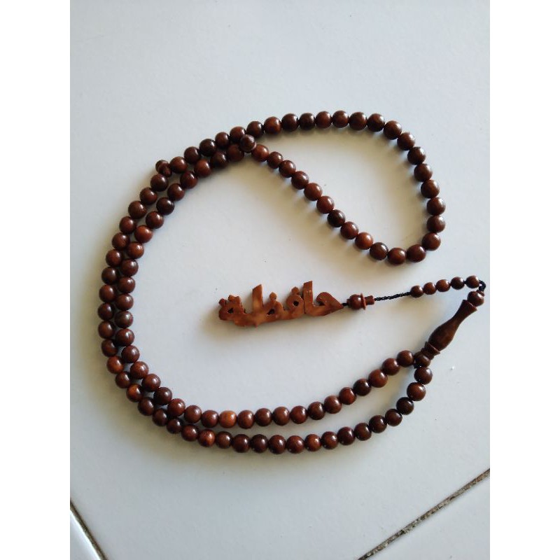 TASBIH KAOKAH 8Mm/ TASBIH KAOKAH ASLI / TASBIH KAOKAH NAMA ARAB & LATIN