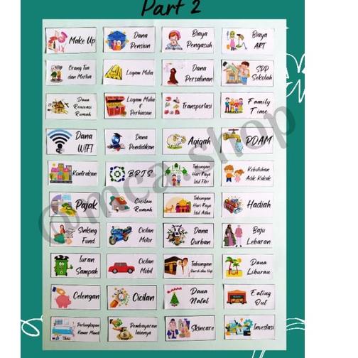 

Grosir DCNNL (Ukuran 6 x 3 cm) Stiker Budgeting/ Stiker Dompet Pintar/ Stiker Keuangan (Part 2) 33 Jual