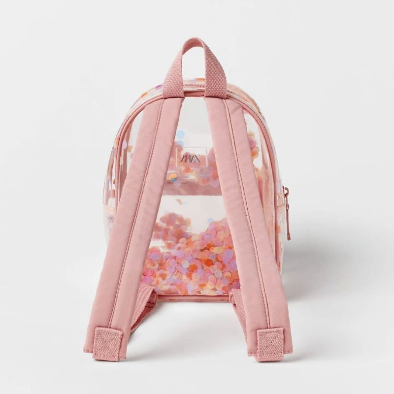 ZRA KIDS/ CONFETTI VINYL BACKPACK