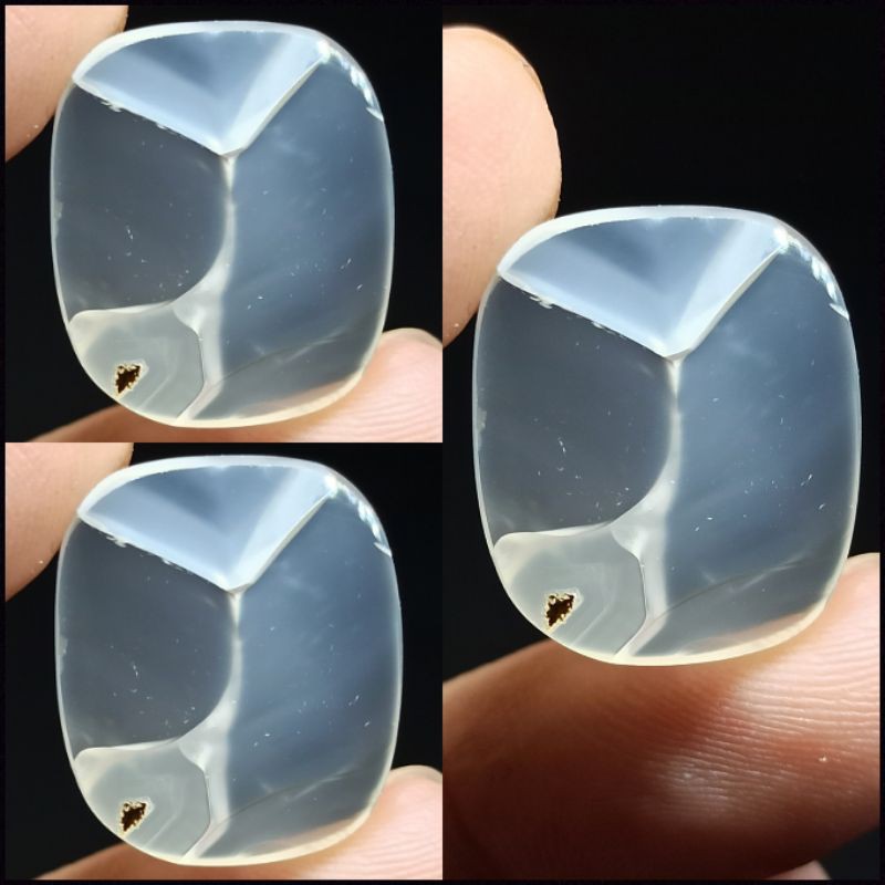 BATU AKIK MOTIF EKOR IKAN