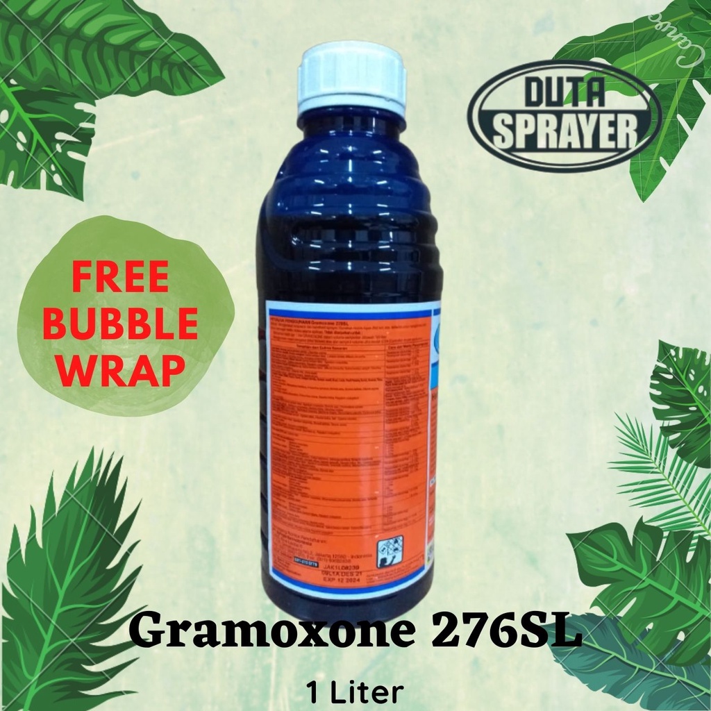 Gramoxone 276 SL 1 liter 1L l racun obat Herbisida basmi rumput gulma pembasmi parakuat diklorida 276 SL