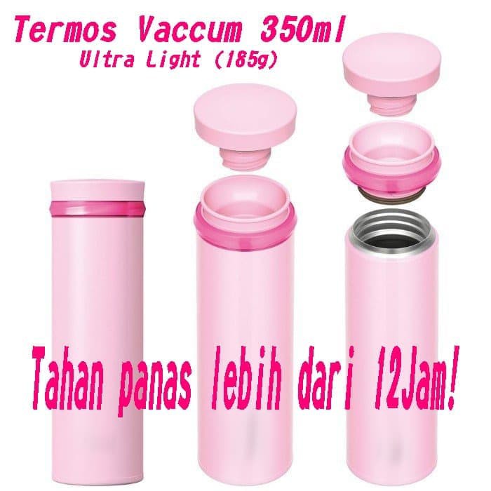 Termos Tumbler 350ml Ultra Light hanya 185g - Tahan panas lama!! 2659