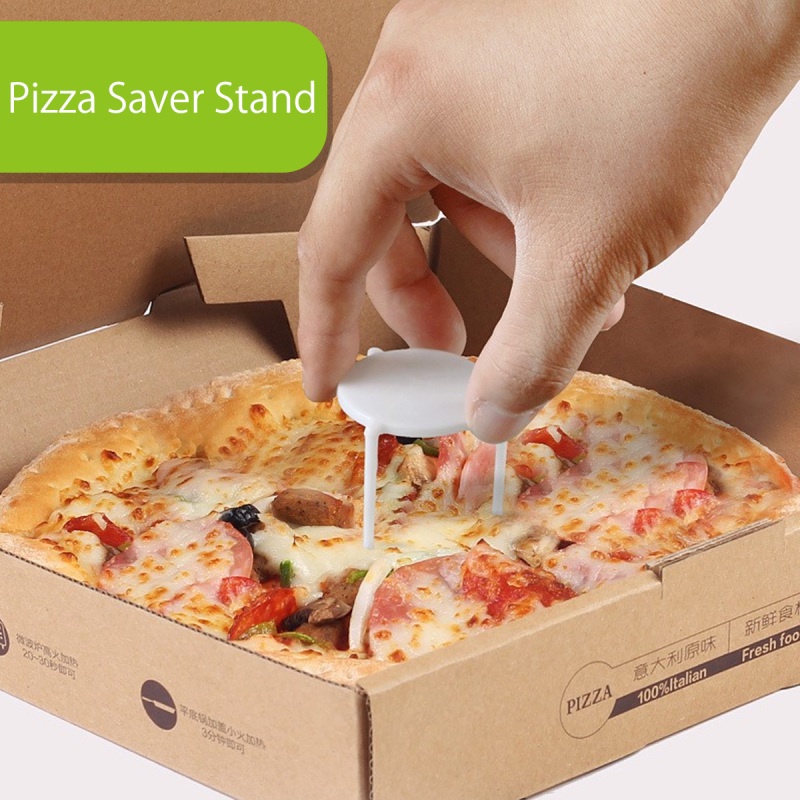 ★200pcs★ Stand Tripod Kemasan Pizza/Tripod Pizza/Pengaman Pizza/Lid Support Pizza Kaki Tiga/Kaki Pizza