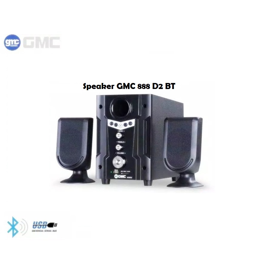 GMC Aktif  Speaker Bluetooth 888 D2 BT