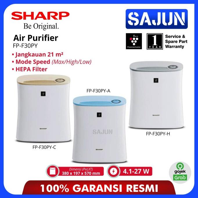 air purifier sharp fp f30y a c h penjernih udara plasmacluster