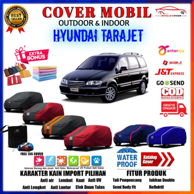 Cover Mobil Hyundai Trajet / Sarung Mobil Hyundai Trajet / Tutup Mantel Selimut Pelindung Outdoor