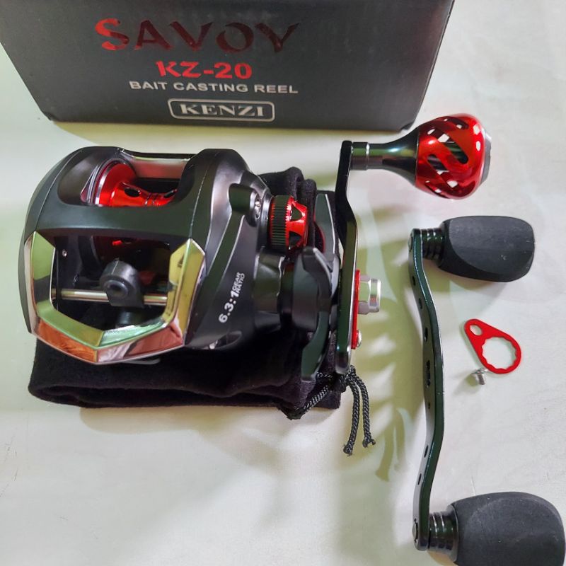 REEL BC KENZI MURAH MEWAH/KEREK BC KENZI MEWAH TOP RASIO/REEL CASTING KENZI DOUBLE HANDLE MURAH