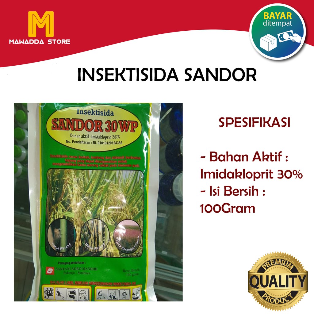 Insektisida Kutu Kebul Sandor 30WP