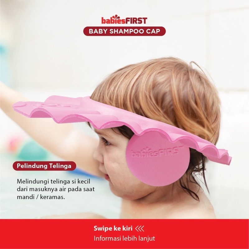 Babies First Shampoo Cap - Topi Mandi