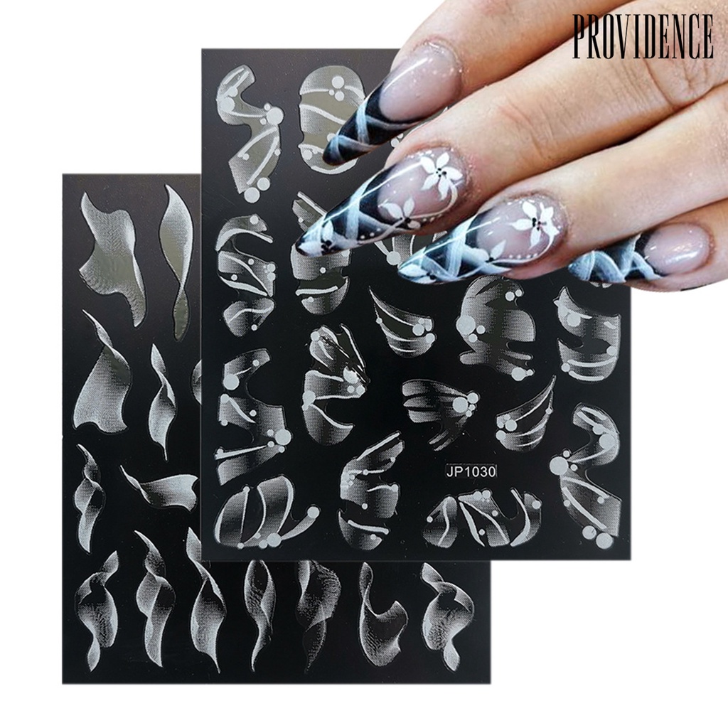 Providence Nail Foils Butterfly Moon Floral Pattern DIY Manicure Decorations Nail Art Adhesive Decals for Nail Salon