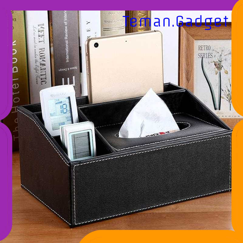 TG-DG2020 ACRDDK KOTAK TISU KULIT MULTIFUNGSI TISSUE BOX ORGANIZER - 34014