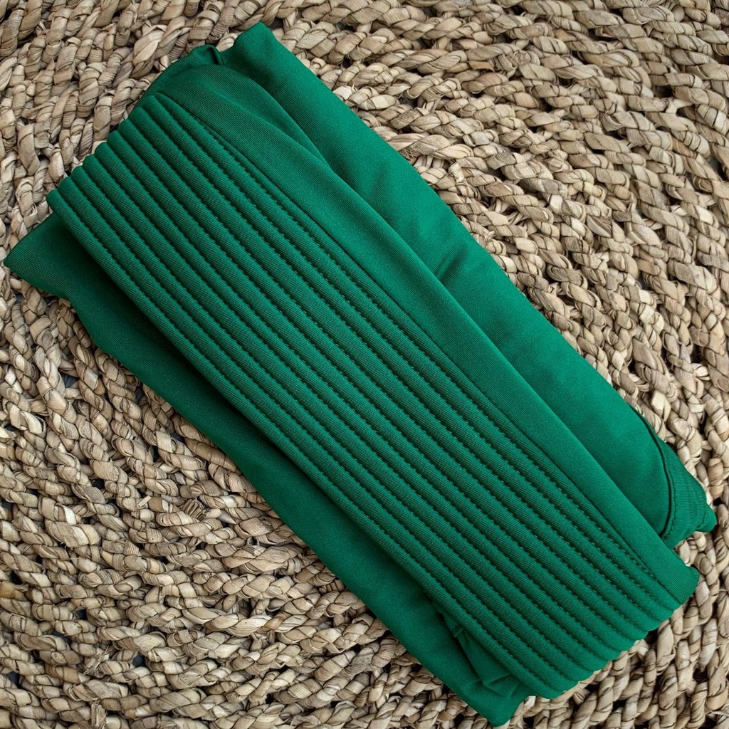 JILBAB ELNIFA SERUT POLOS Part 1-Hijau tua