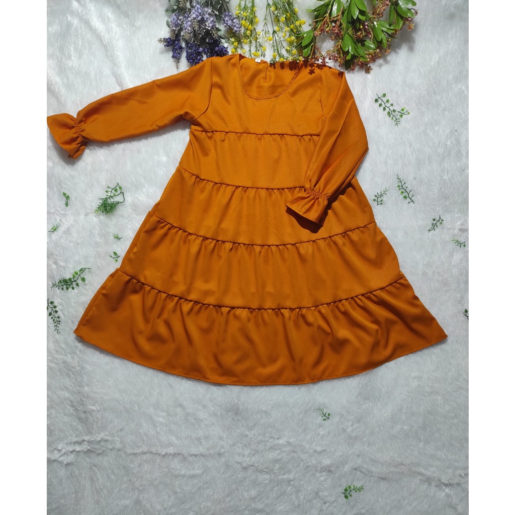 DRESS ZAKIA//DRESS ANAK PEREMPUAN//DRESS KEKINIAN//DRESS ANAK CEWEK//DRESS TERBARU