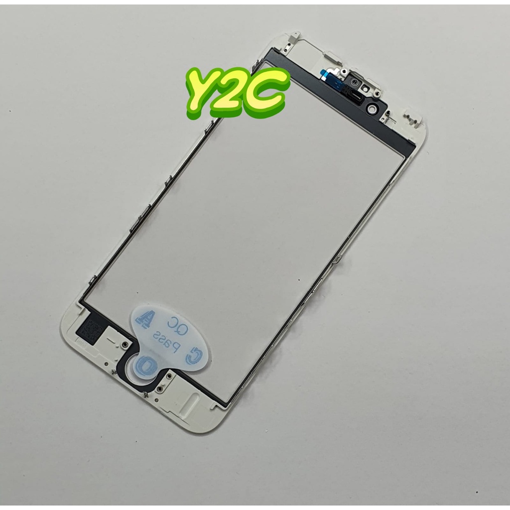 GLASS TS + OCA + FRAME IP 6S / KACA LCD TOUCHSCREEN TASKRIN LAYAR SENTUH TC