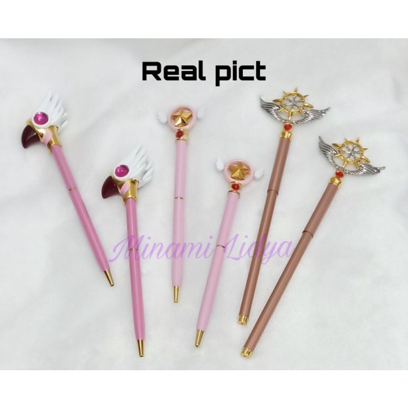 pulpen cardcaptor sakura card captor cosplay impor