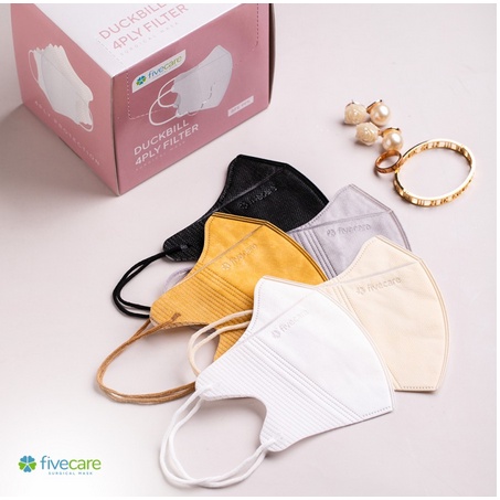 Fivecare Duckbill 4ply 50pcs