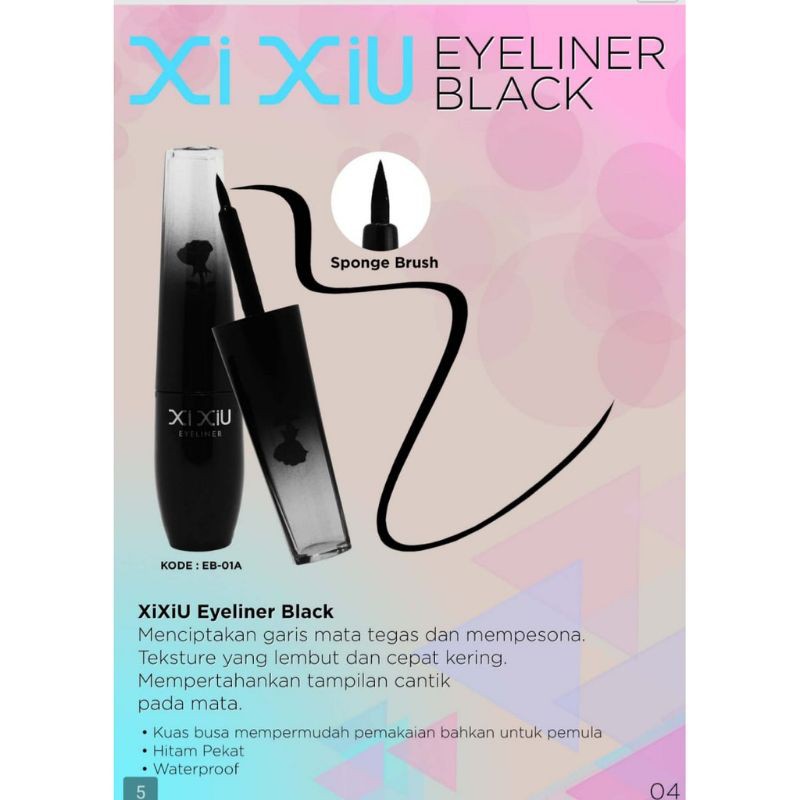 Xi Xiu Eyeliner Black