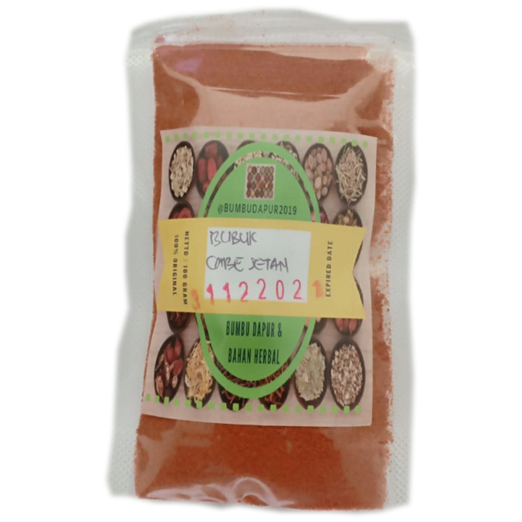 

100 gram Bubuk Cabe Setan