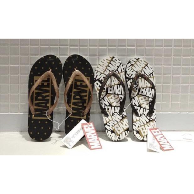 TERKINI S MARVEL MARVEL WOMEN FLIP WANITA SANDAL X Termurah FLOP JEPIT MINISO