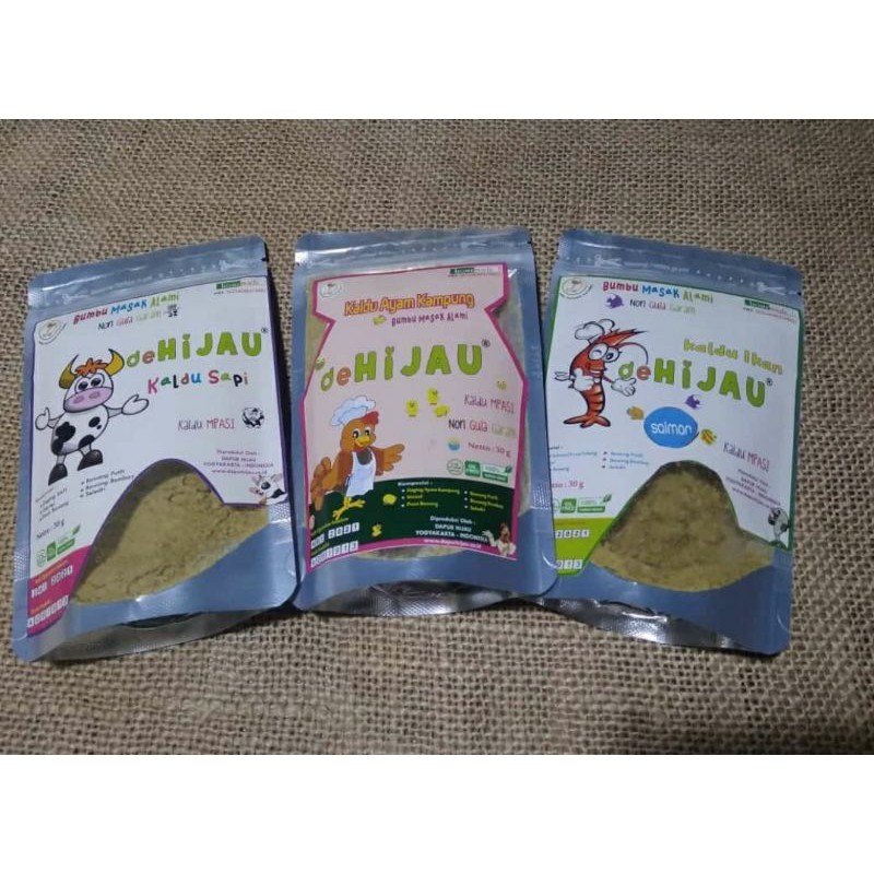 

KALDU BUBUK NON MSG Homemade Dehijau by Dapur Hijau Kemasan 30gr