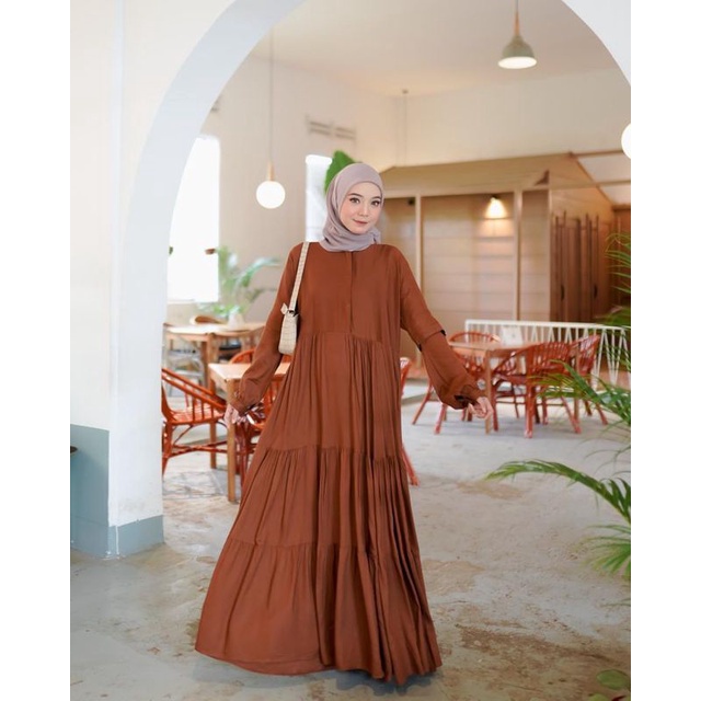 Baju Atasan Sukma Dress Dres Drees Brukat Berukat Brokat Borkat Burkat Gaun Gamis Kondangan Pesta Me